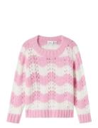 Nmfdamilla Ls Knit Pink Name It