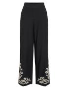 Vipolene Hw Pants Black Vila