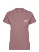 Small Lee Tee Pink Lee Jeans