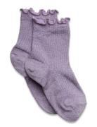 Doris Glitter Socks Purple Mp Denmark