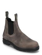 Bl 2446 Elastic Sided Boot Lined Grey Blundst