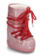 Mb Icon Jr Glitter Pink Moon Boot