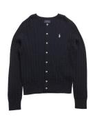 Mini-Cable Cotton Cardigan Blue Ralph Lauren Kids