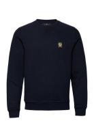 Belstaff Sweatshirt Old Silver Heather Navy Belstaff