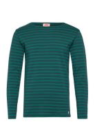 Breton Striped Shirt Héritage Green Armor Lux