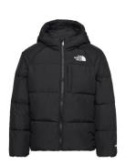 B North Down Hooded Jacket Black The North Face