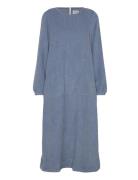 Lucasll Midi Dress Ls Blue Lollys Laundry