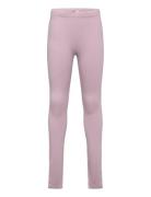 Leggings Basic Brushed Inside Pink Lindex