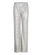 Elasticated Straight Long Pants, 22 Silver STINE GOYA