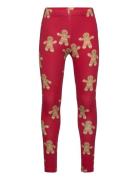 Leggings Gingerbread Aop Red Lindex