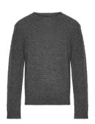 Lambswool Crew Grey FUB