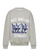 Organic Sweat Sonar Sweatshirt Grey Mads Nørgaard