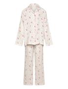 Pyjamas Set Gauze Aop Patterned Lindex