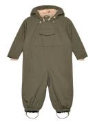 Matwisti Fleece Lined Snowsuit. Grs Green MINI A TURE