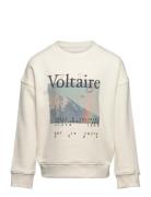 Sweatshirt Cream Zadig & Voltaire Kids