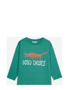 The Clever Fox T-Shirt Green Bobo Choses