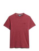 Essential Logo Emb Tee Red Superdry