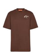 Short Sleeve T-Shirt, 2243 Light Je Brown STINE GOYA