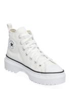 Ctas Lugged Lift Hi White/White/Black White Converse