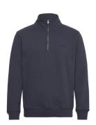 Essential Logo Henley Navy Superdry