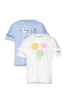 Nmfvilena 2P Ss Rlx Top White Name It