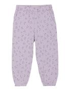 Pants Crepe Purple Creamie