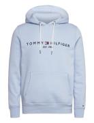 Tommy Logo Hoody Blue Tommy Hilfiger