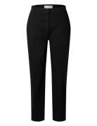 Slfvera-Rita Mw Cropped Pant Noos Black Selected Femme