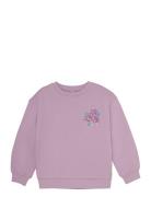 Sweater Flower Backprint Purple Daily 7