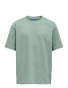 Osjfred Life Rlx Ss Tee Jrs Noos Green ONLY & SONS