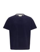 Akvillads Corduroy S/S Tee Navy Anerkjendt