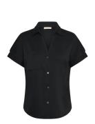 Fqrue-Blouse Black FREE/QUENT