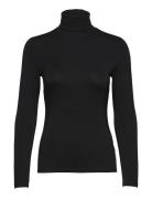 Stretch Jersey Turtleneck Black Lauren Ralph Lauren