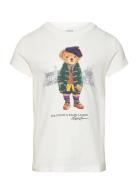 Polo Bear Cotton Jersey Tee White Ralph Lauren Kids