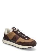 Train 89 Suede-Paneled Sneaker Brown Polo Ralph Lauren