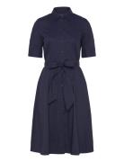 Cotton-Blend Shirtdress Navy Lauren Ralph Lauren