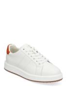 Angeline Iv Suede & Leather Sneaker White Lauren Ralph Lauren