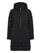 Chevron-Quilted Hooded Jacket Black Lauren Ralph Lauren