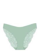 Body Make-Up Illusion Lace Highleg Green Triumph