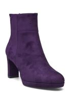 Women Boots Purple Tamaris