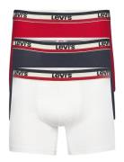 Levis Men Sprtswr Logo Boxer Brief 3P White Levi's®