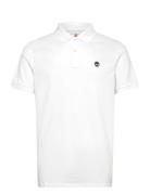 Pique Short Sleeve Polo White Timberland