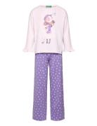 Pyjama(Sweater+Trous Purple United Colors Of Benetton