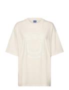 Over D Tee_B White HUGO BLUE