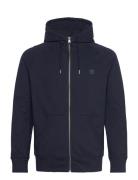 Loopback Full Zip Hoodie Navy Timberland