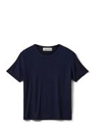 Nataliasy Rib T-Shirt Navy Sofie Schnoor Young