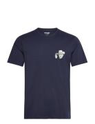 Small Graphic Tee Navy Wrangler