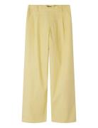 Nlfhynthe Lw Wide Pant Yellow LMTD