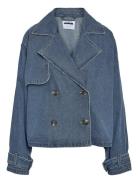 Nmarizona Short Trenchcoat Blue NOISY MAY