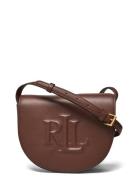 Leather Medium Witley Crossbody Brown Lauren Ralph Lauren